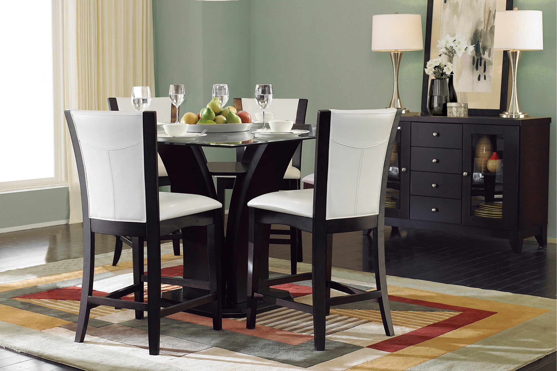 Daisy Dark Brown Server - 710-40 - Luna Furniture - Dallas Store