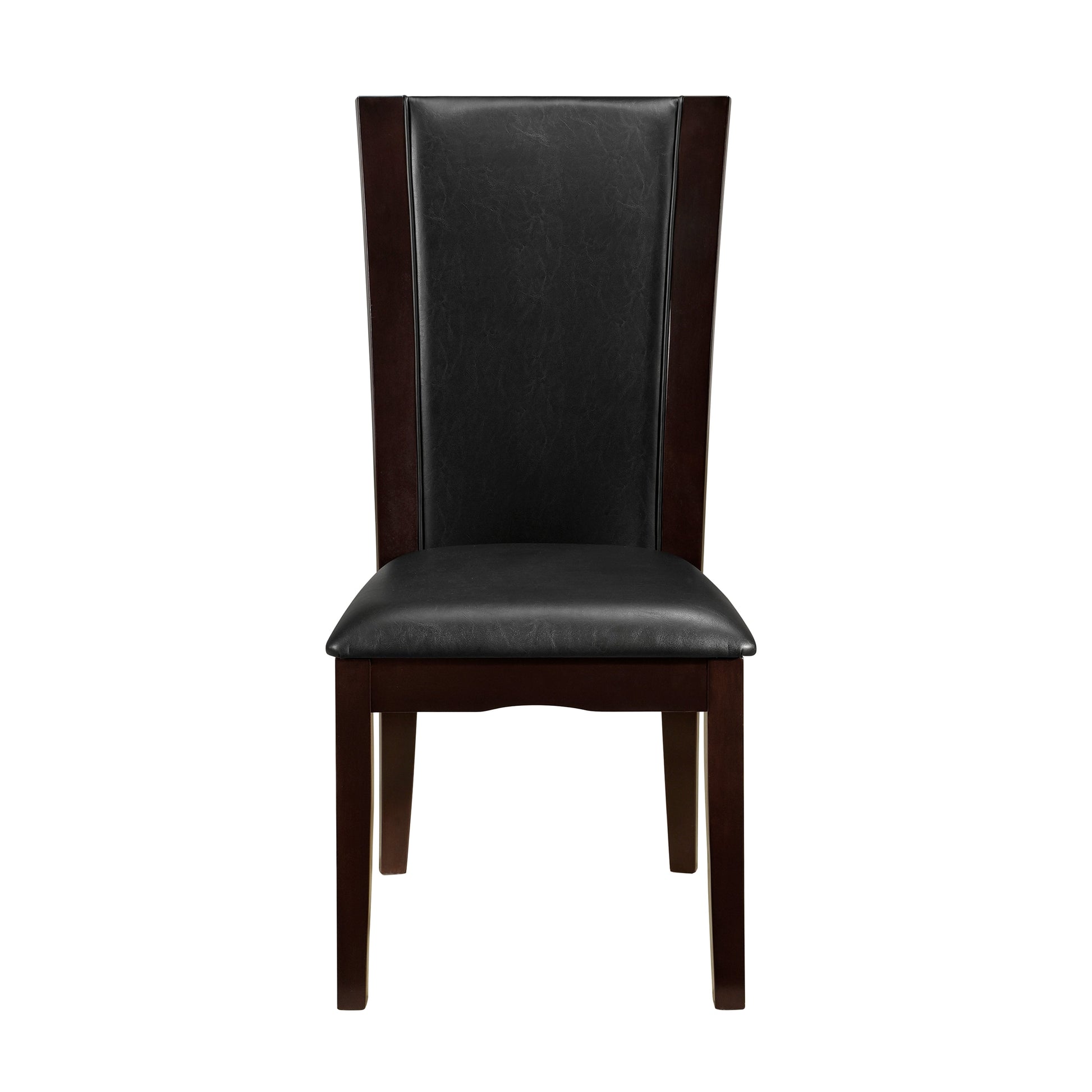Daisy Dark Brown Side Chair, Set of 2 - 710S - Luna Furniture - Dallas Store