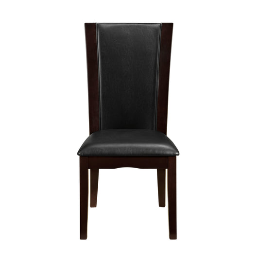 Daisy Dark Brown Side Chair, Set of 2 - 710S - Luna Furniture - Dallas Store