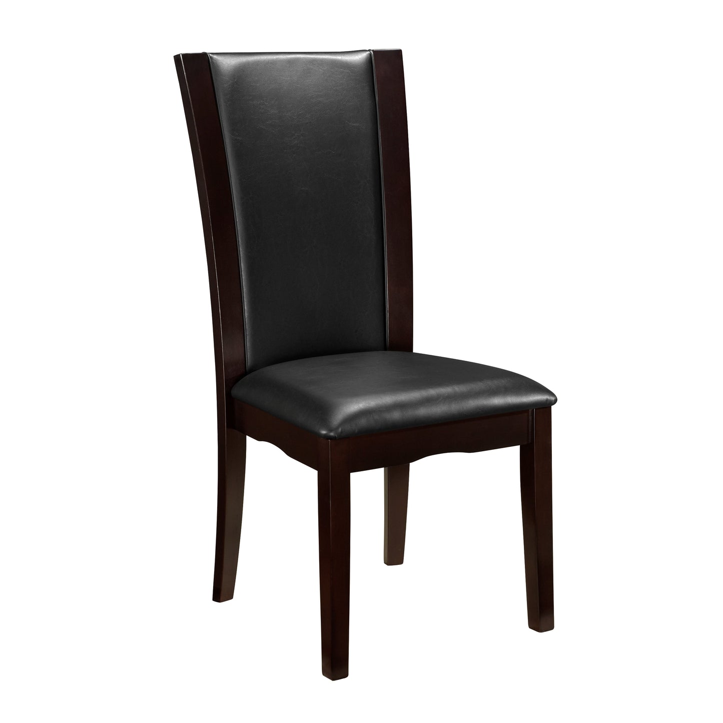 Daisy Dark Brown Side Chair, Set of 2 - 710S - Luna Furniture - Dallas Store