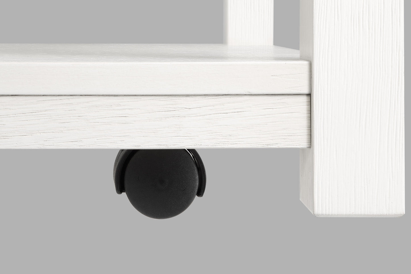 Dakota Chalk White Coffee Table with Casters - 3713CG-01 - Luna Furniture - Dallas Store