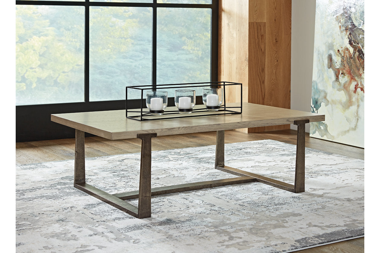 Dalenville Gray Coffee Table - T965-1 - Luna Furniture - Dallas Store