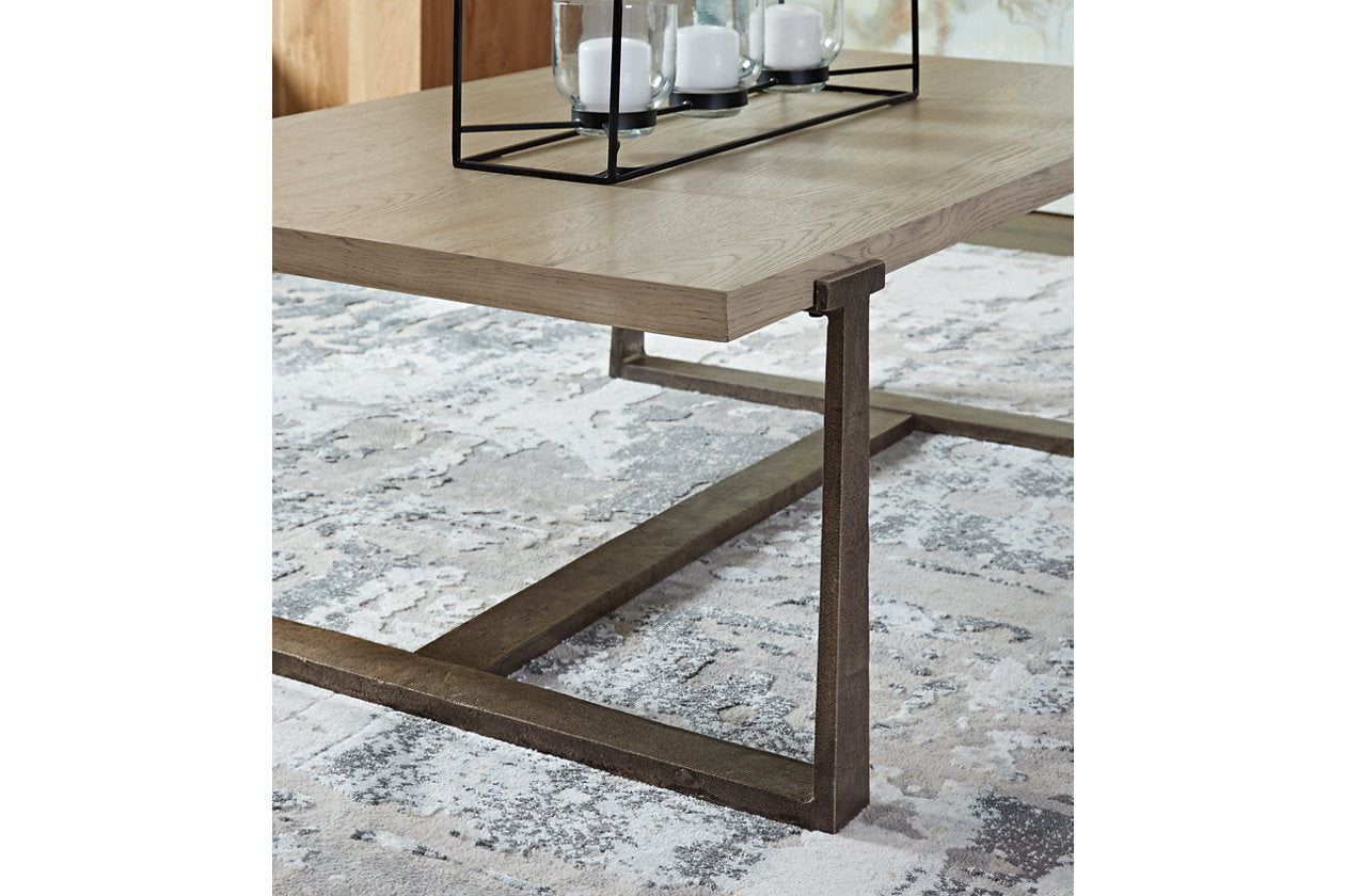 Dalenville Gray Coffee Table - T965-1 - Luna Furniture - Dallas Store