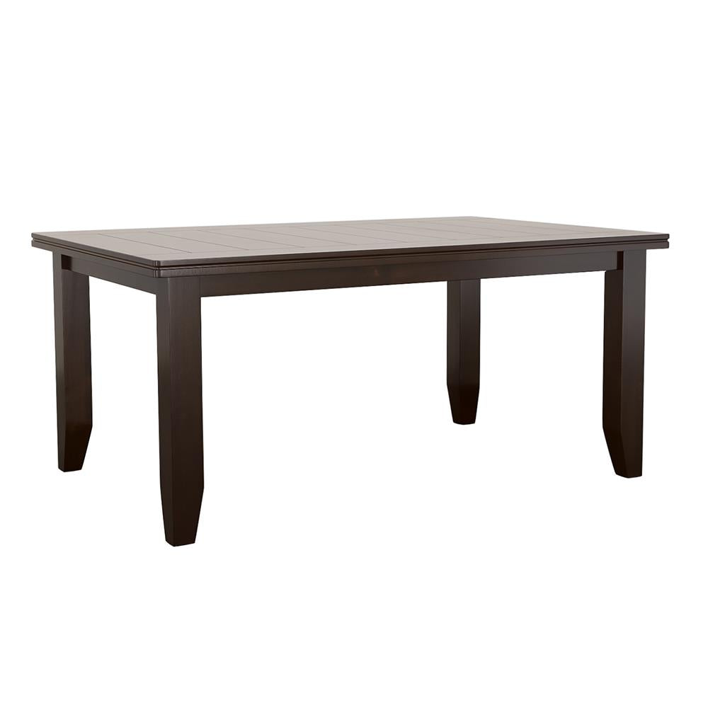 Dalila Cappuccino Rectangular Dining Table - 102721 - Luna Furniture - Dallas Store