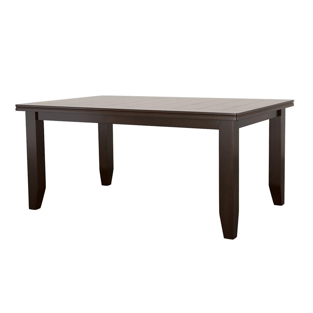 Dalila Cappuccino Rectangular Dining Table - 102721 - Luna Furniture - Dallas Store