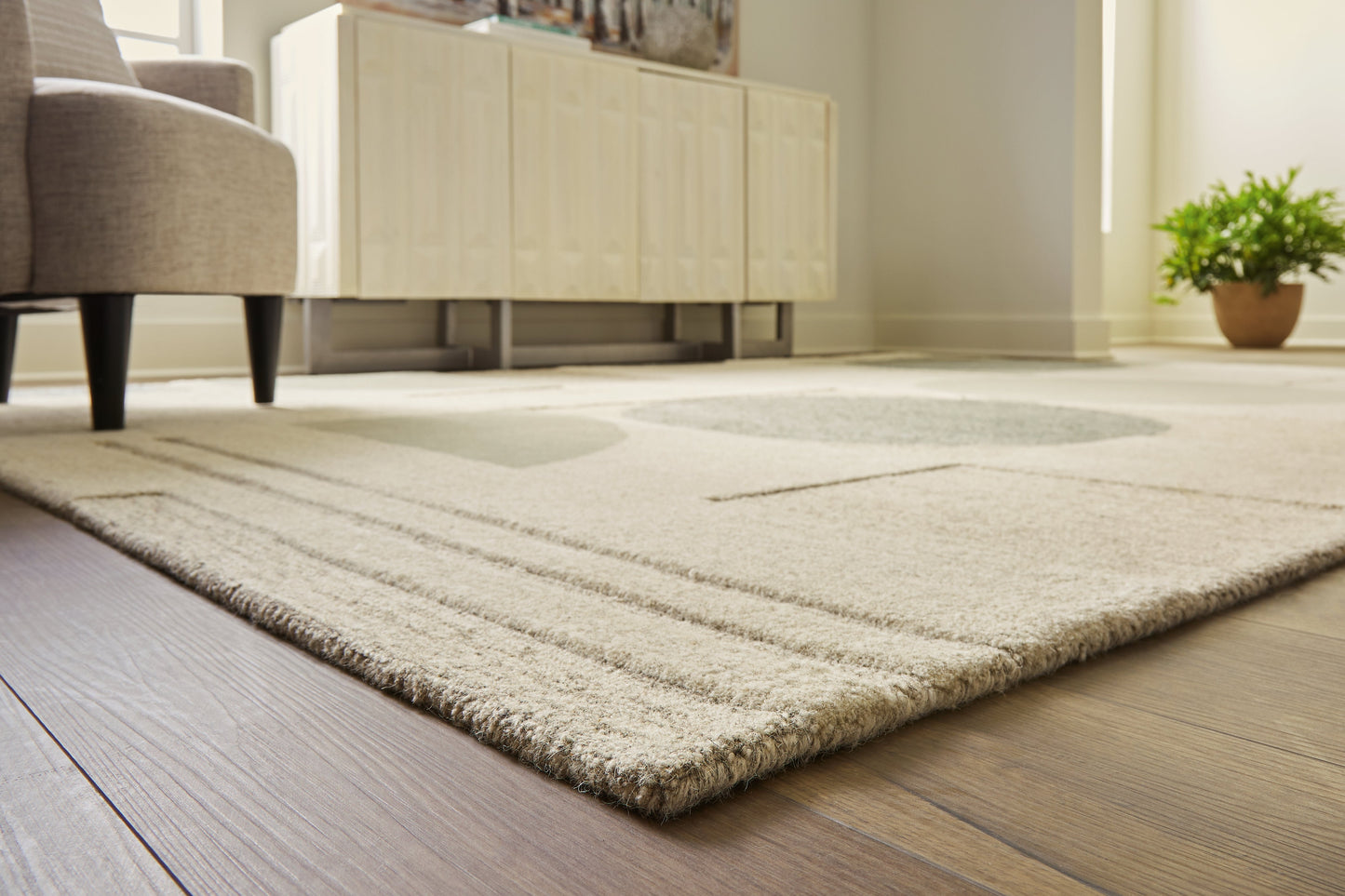 Dallane Linen/Blue/Green 8' x 10' Rug - R406351 - Luna Furniture - Dallas Store