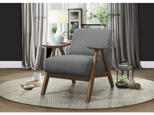 Damala Gray Accent Chair - 1138GY-1 - Luna Furniture - Dallas Store