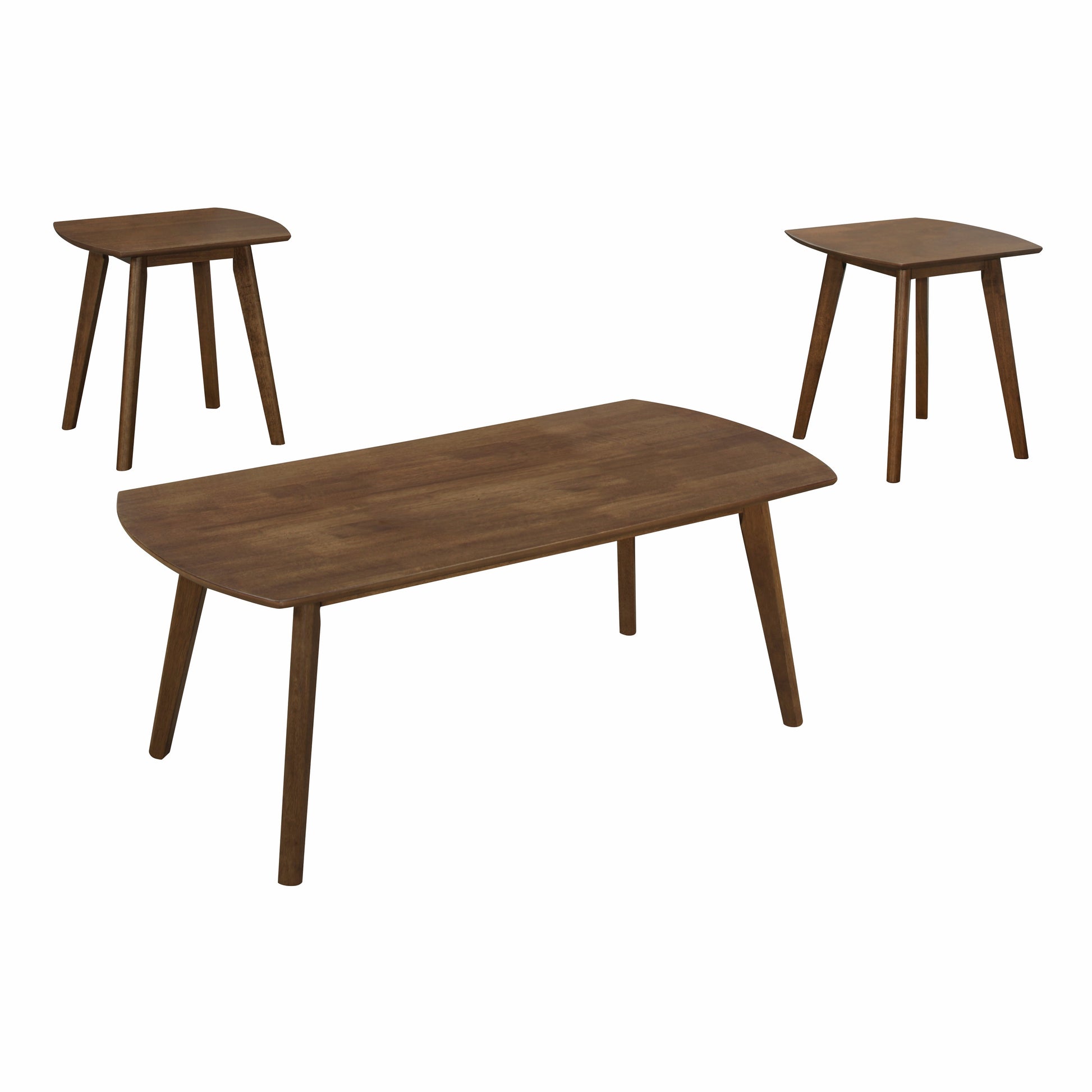 Damala Walnut 3-Piece Pack Occasional Set - 1138-31 - Luna Furniture - Dallas Store