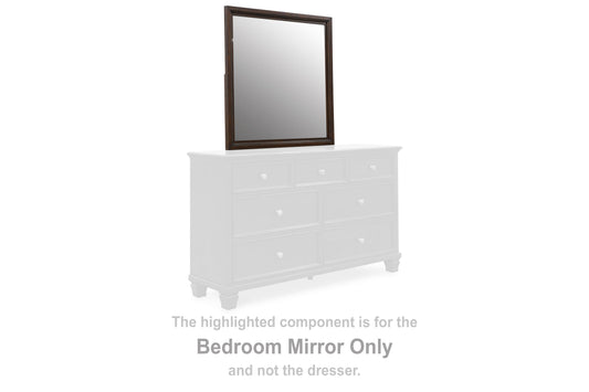 Danabrin Brown Bedroom Mirror (Mirror Only) - B685-36 - Luna Furniture - Dallas Store