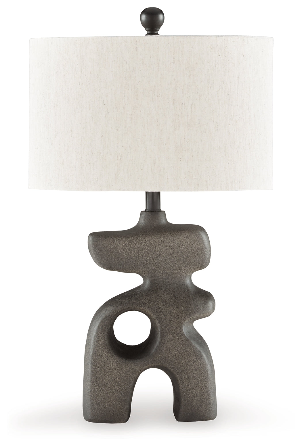 Danacy Distressed Black Table Lamp - L235754 - Luna Furniture - Dallas Store