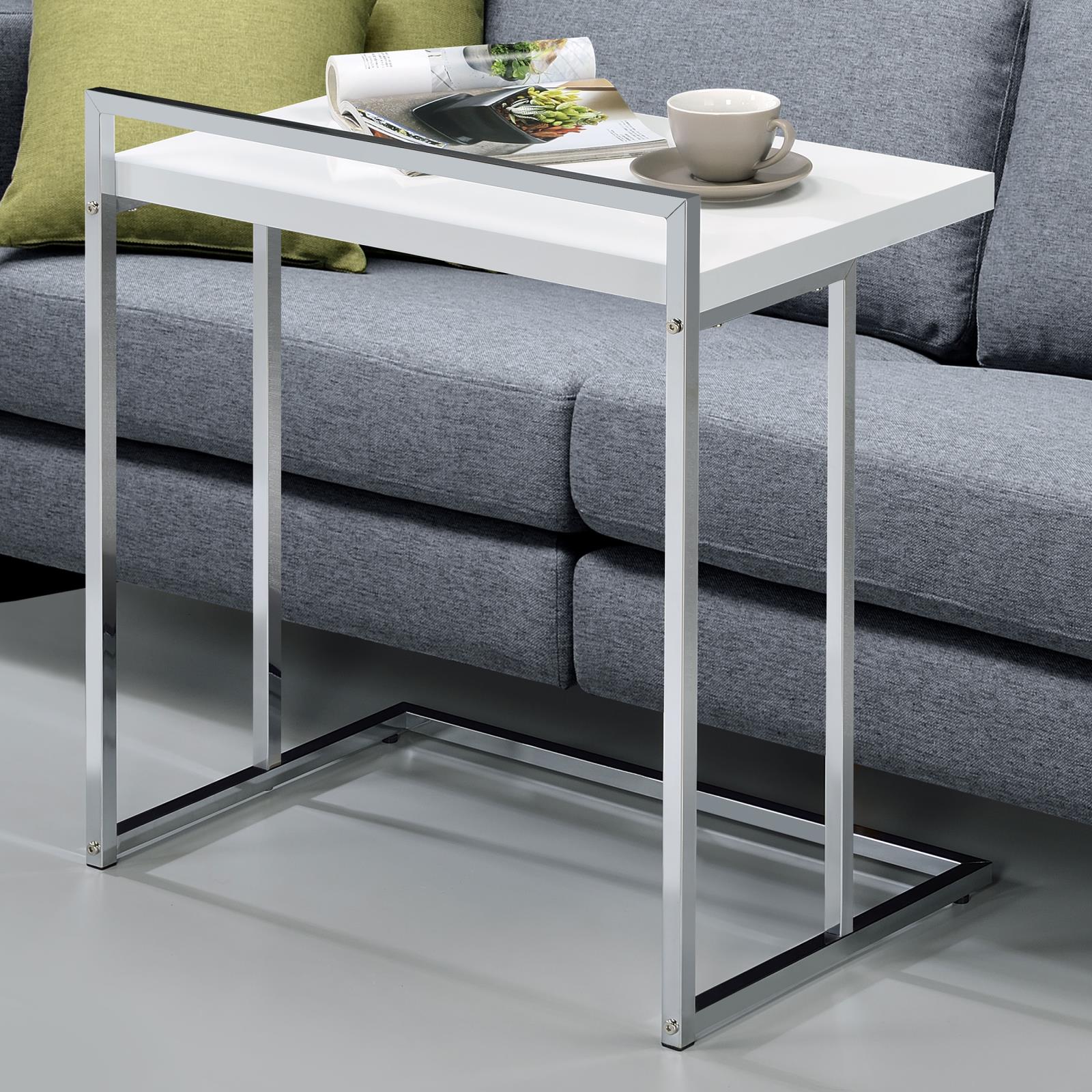 Dani Rectangular Snack Table with Metal Base - 936118 - Luna Furniture - Dallas Store