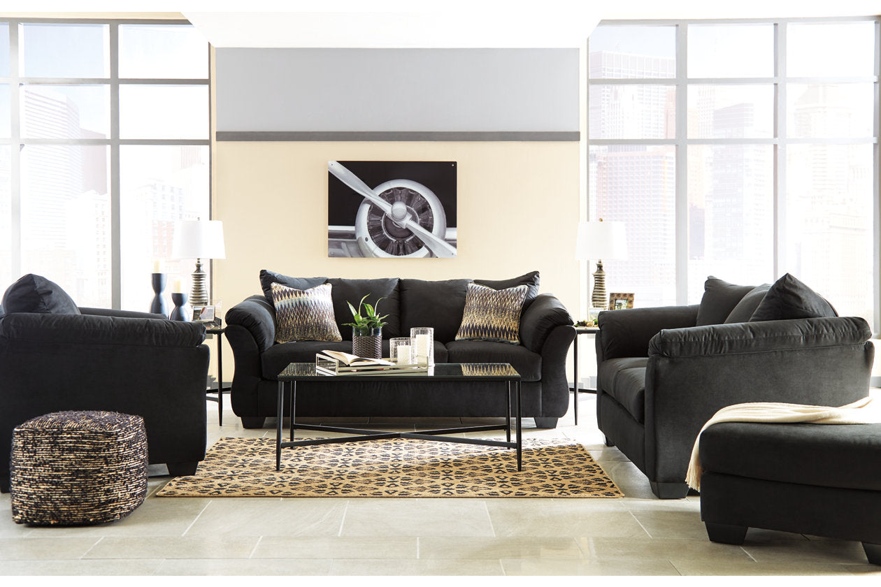 Darcy Black Chair - 7500820 - Luna Furniture - Dallas Store