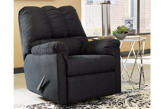 Darcy Black Recliner - 7500825 - Luna Furniture - Dallas Store