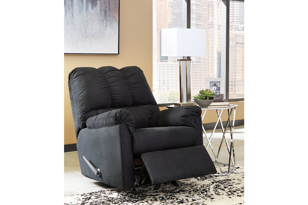Darcy Black Recliner - 7500825 - Luna Furniture - Dallas Store