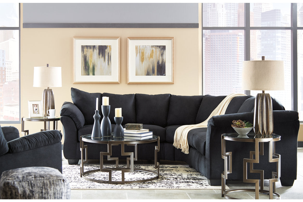 Darcy Black Recliner - 7500825 - Luna Furniture - Dallas Store