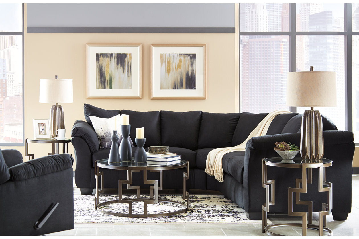 Darcy Black Recliner - 7500825 - Luna Furniture - Dallas Store