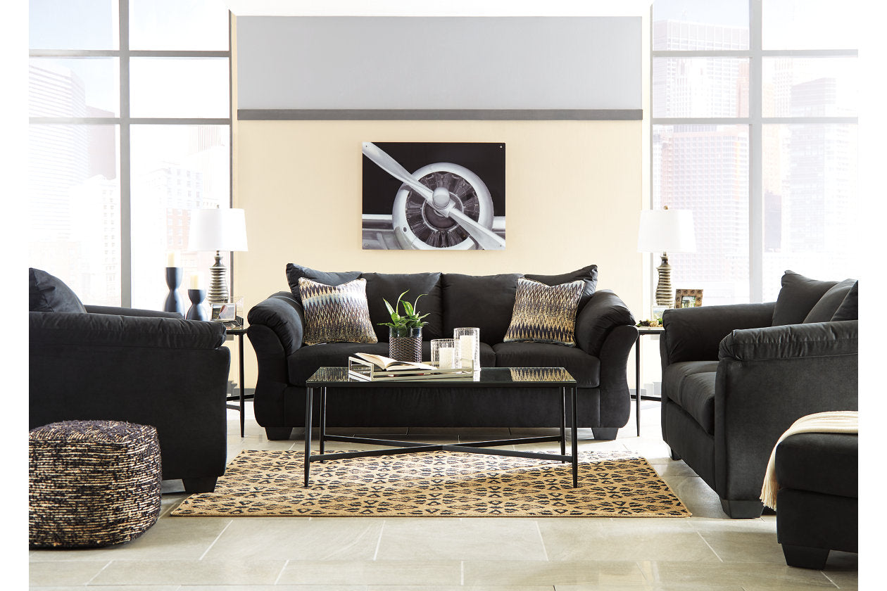 Darcy Black Sofa - 7500838 - Luna Furniture - Dallas Store