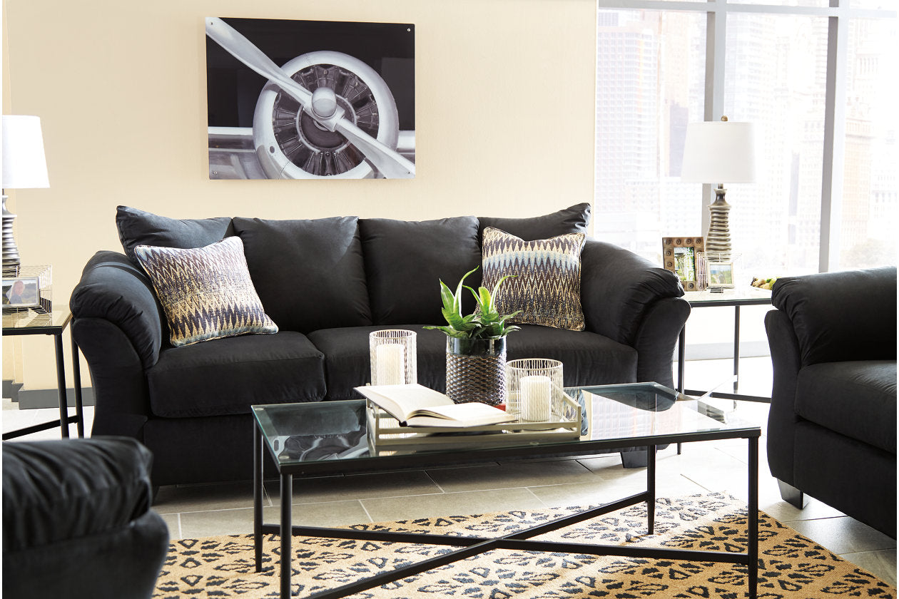 Darcy Black Sofa - 7500838 - Luna Furniture - Dallas Store