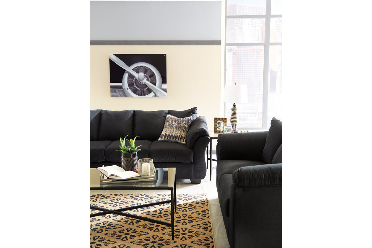 Darcy Black Sofa - 7500838 - Luna Furniture - Dallas Store