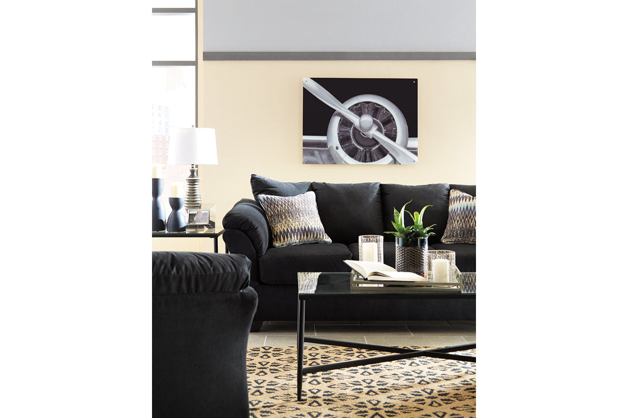 Darcy Black Sofa - 7500838 - Luna Furniture - Dallas Store