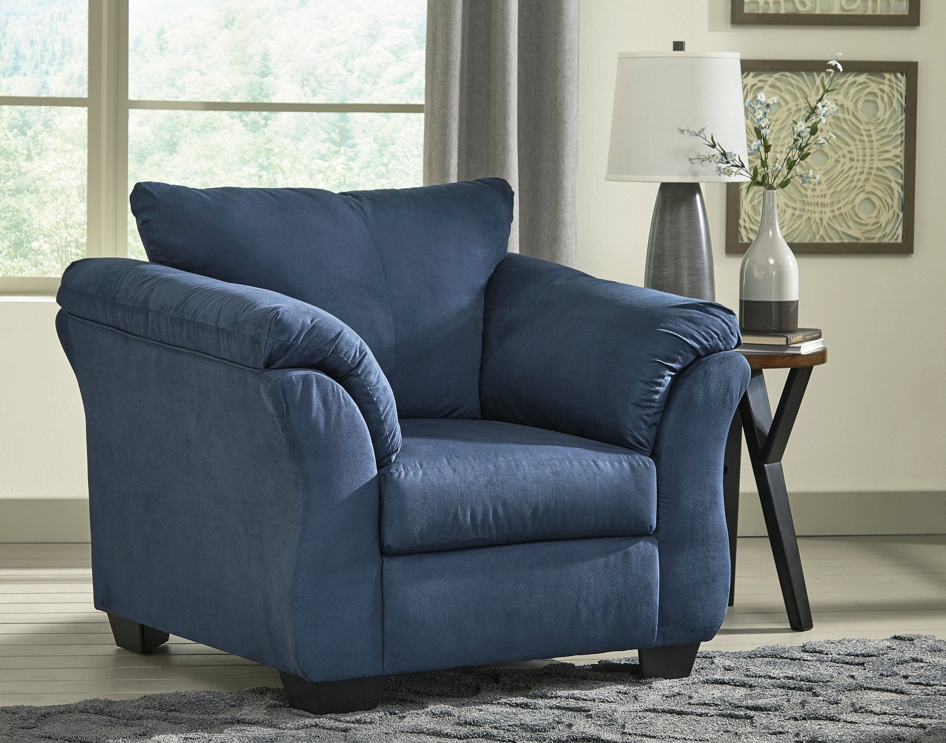 Darcy Blue Living Room Set - SET | 7500738 | 7500735 | 7500725 - Luna Furniture - Dallas Store
