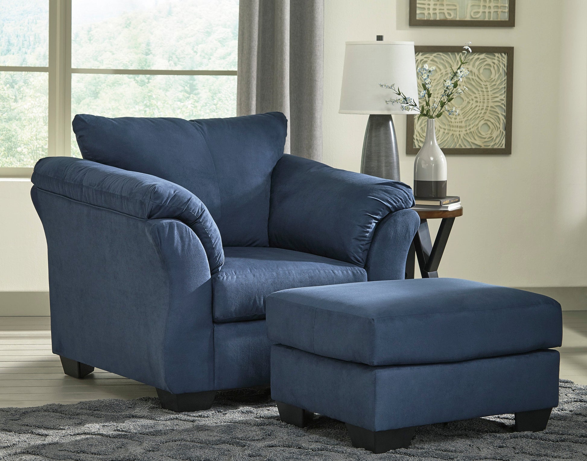 Darcy Blue Living Room Set - SET | 7500738 | 7500735 | 7500725 - Luna Furniture - Dallas Store