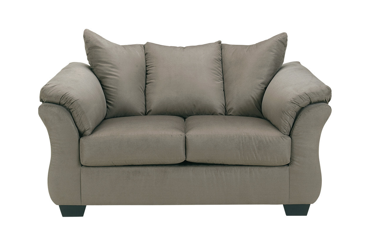 Darcy Cobblestone Loveseat - 7500535 - Luna Furniture - Dallas Store