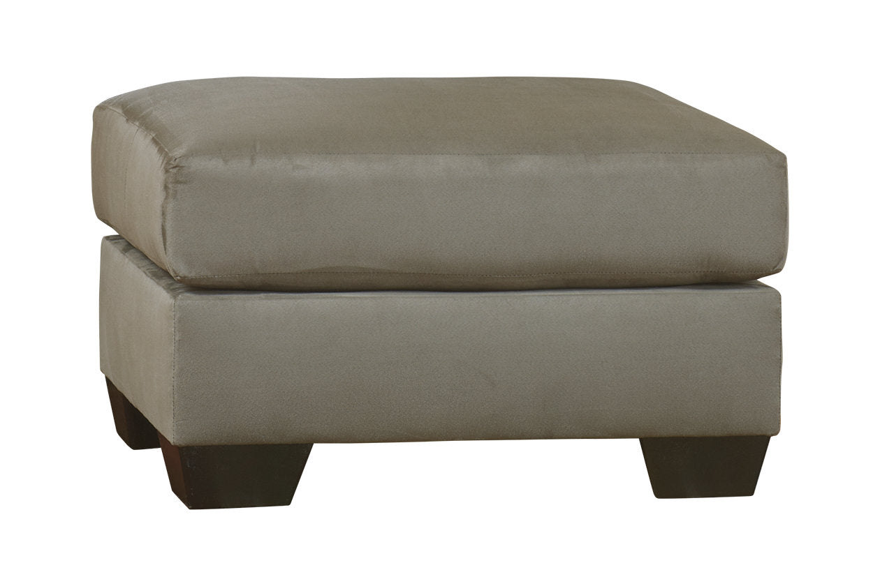 Darcy Cobblestone Ottoman - 7500514 - Luna Furniture - Dallas Store
