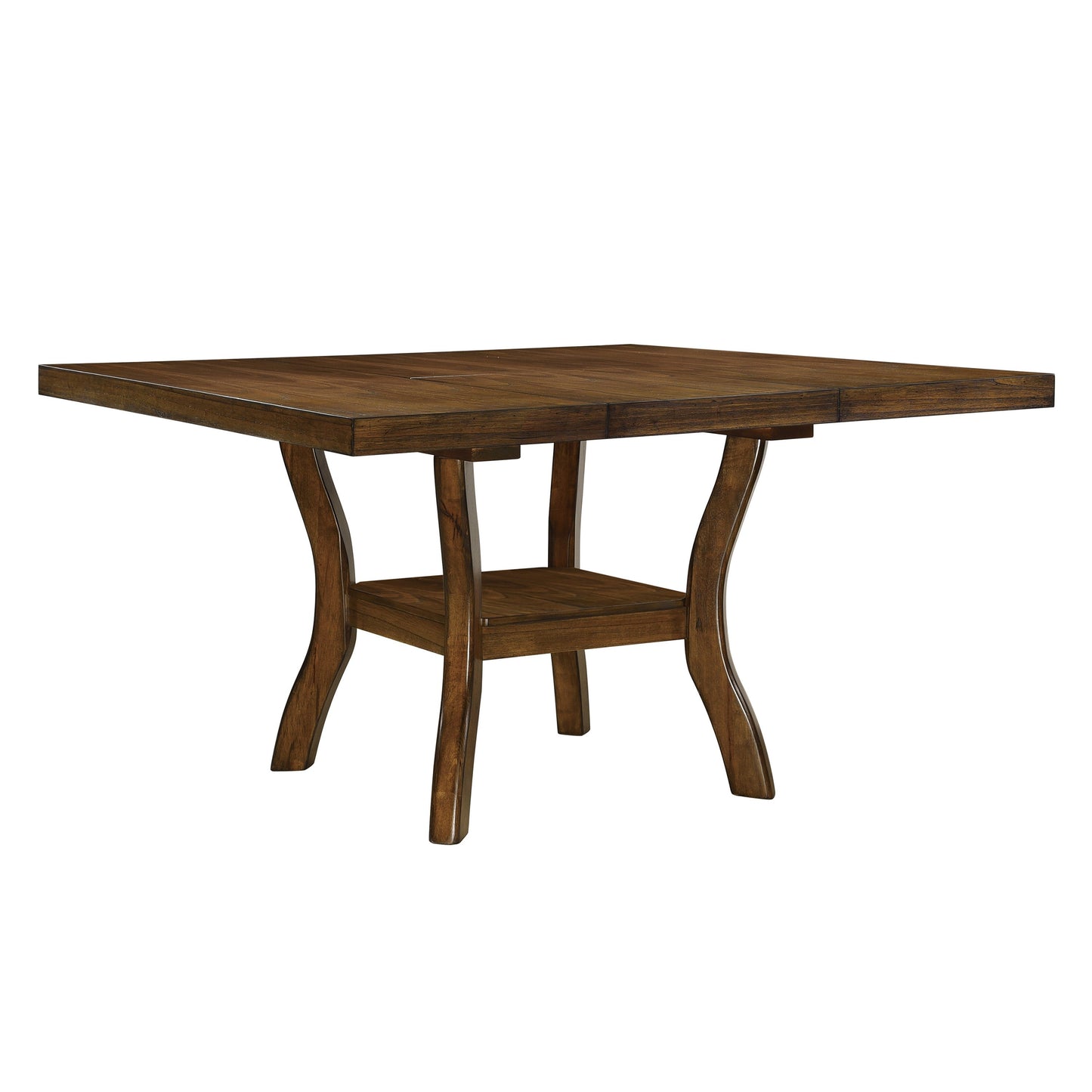 Darla Brown Extendable Dining Table - SET | 5712-54 | 5712-54B - Luna Furniture - Dallas Store