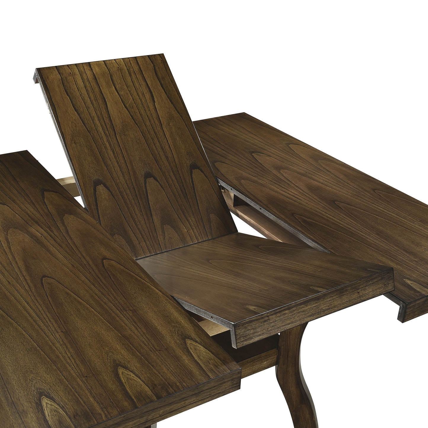 Darla Brown Extendable Dining Table - SET | 5712-54 | 5712-54B - Luna Furniture - Dallas Store