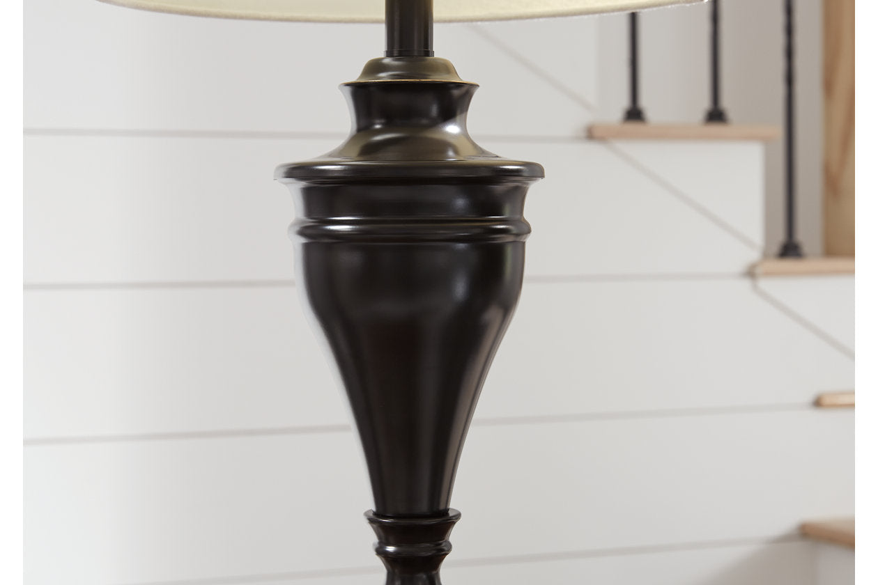 Darlita Bronze Finish Table Lamp, Set of 2 - L204024 - Luna Furniture - Dallas Store