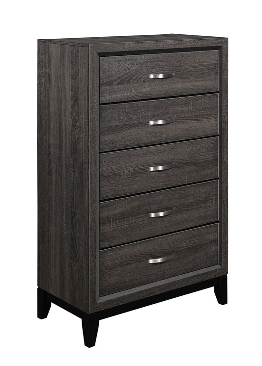Davi Gray Chest - 1645-9 - Luna Furniture - Dallas Store