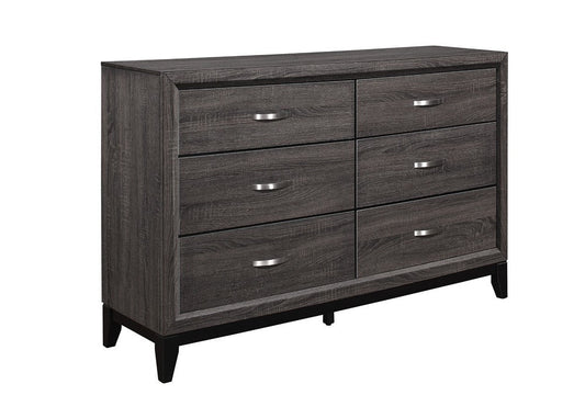 Davi Gray Dresser - 1645-5 - Luna Furniture - Dallas Store