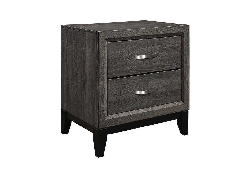 Davi Gray Nightstand - 1645-4 - Luna Furniture - Dallas Store