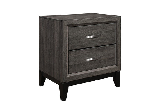 Davi Gray Nightstand - 1645-4 - Luna Furniture - Dallas Store