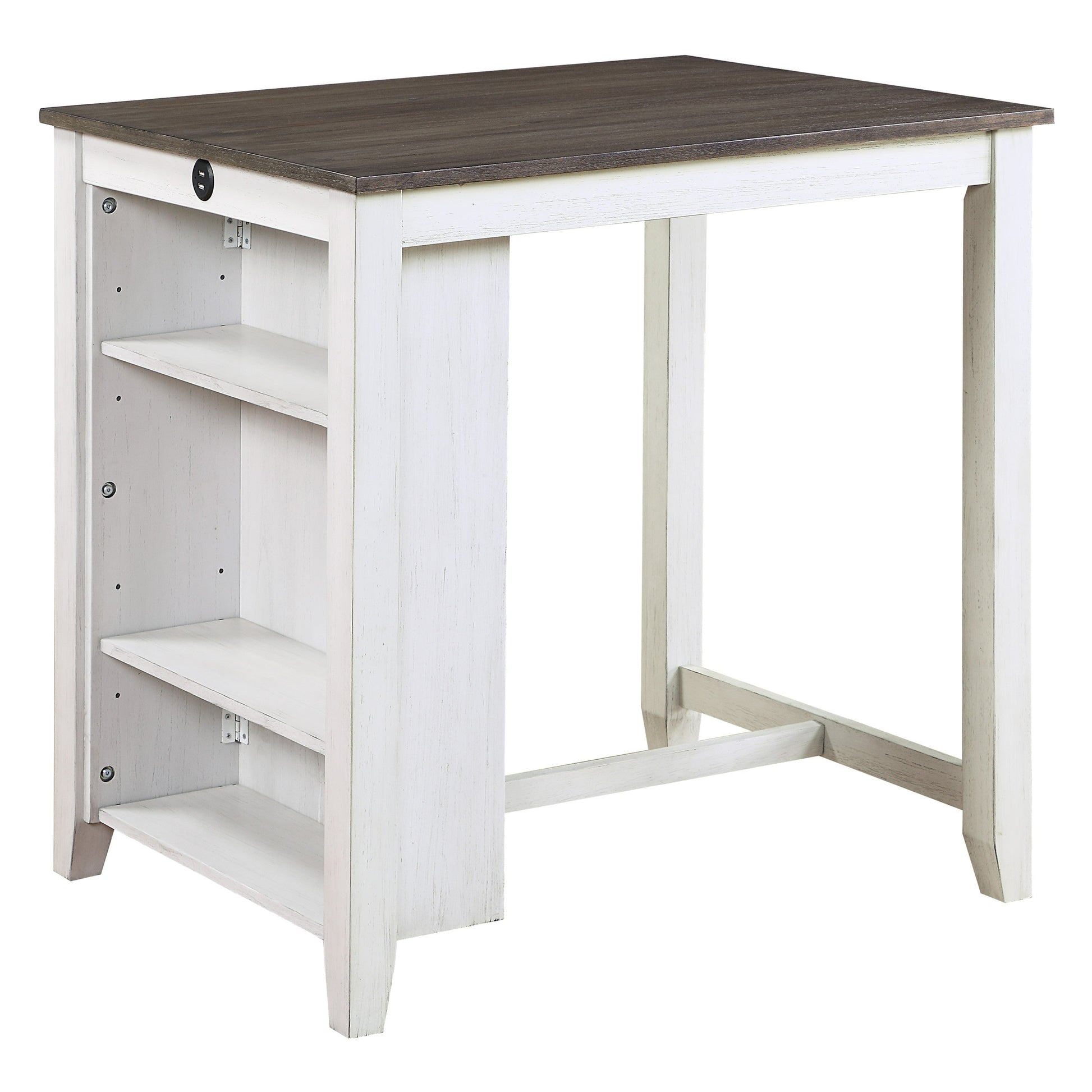 Daye White/Gray 3-Piece Counter Height Set - 5773WH-32 - Luna Furniture - Dallas Store