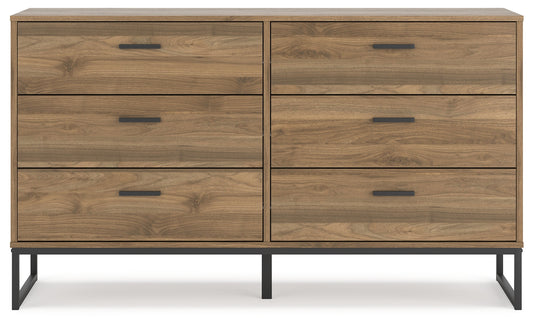 Deanlow Honey Dresser - EB1866-231 - Luna Furniture - Dallas Store