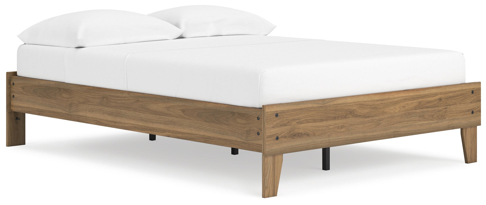 Deanlow Honey Full Platform Bed - EB1866-112 - Luna Furniture - Dallas Store