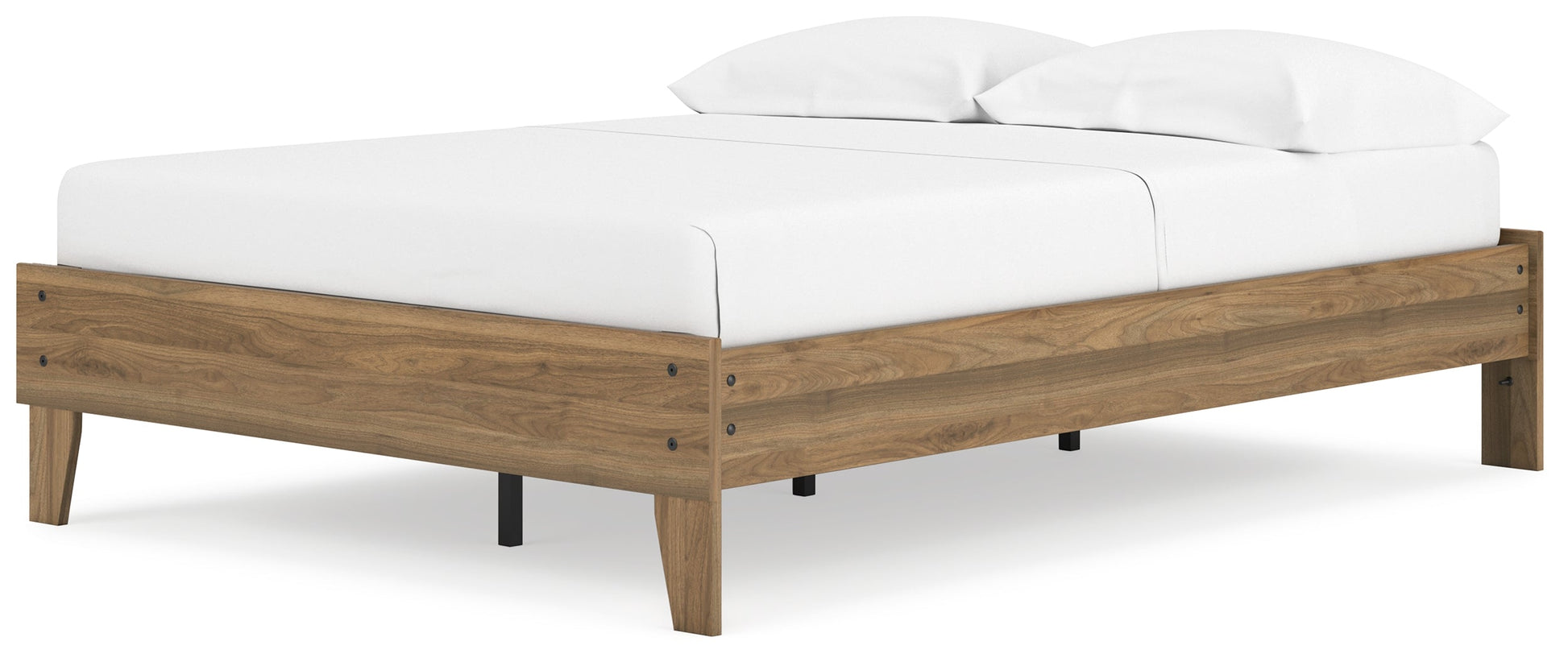 Deanlow Honey Full Platform Bed - EB1866-112 - Luna Furniture - Dallas Store