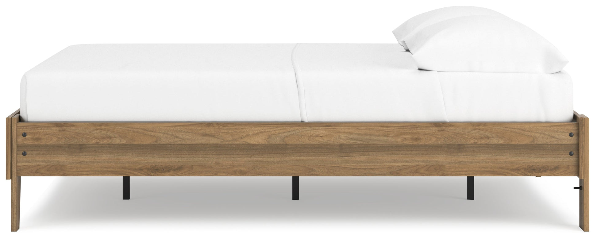 Deanlow Honey Full Platform Bed - EB1866-112 - Luna Furniture - Dallas Store