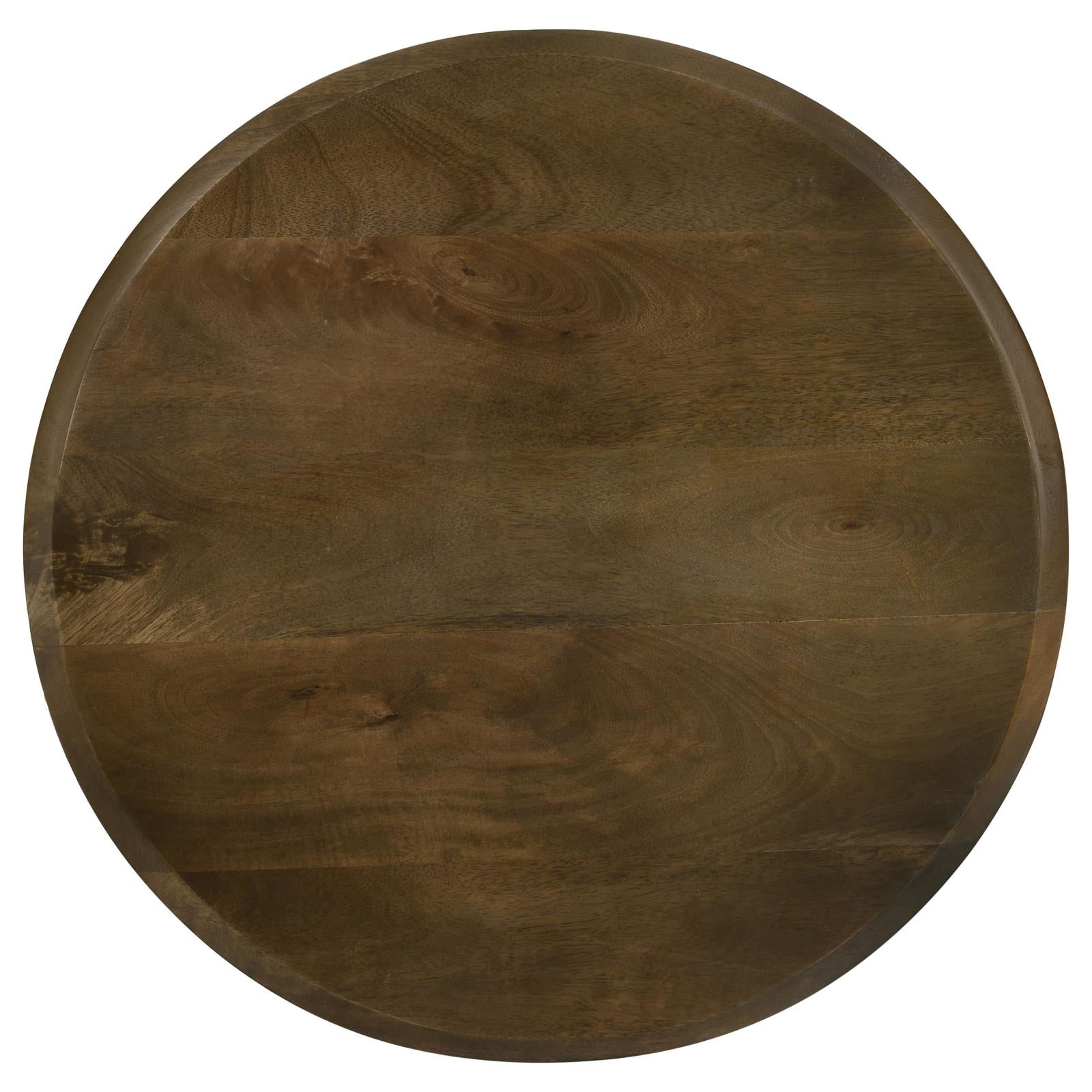 Deja 3-Piece Round Nesting Table Natural/Gunmetal - 935971 - Luna Furniture - Dallas Store