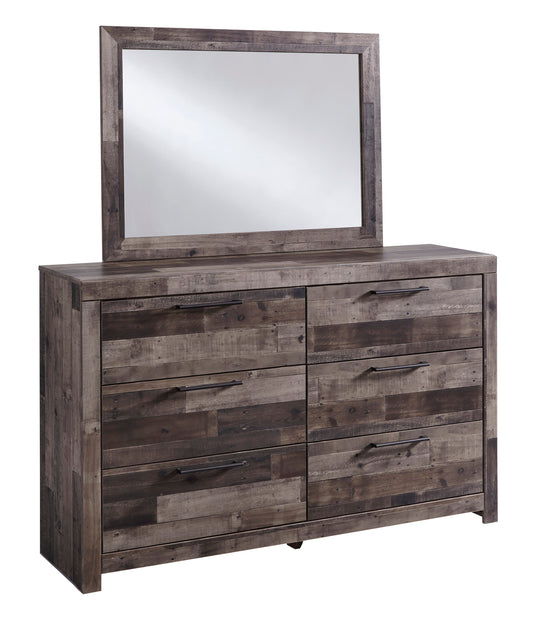Derekson Multi Gray Bedroom Mirror (Mirror Only) - B200-36 - Luna Furniture - Dallas Store