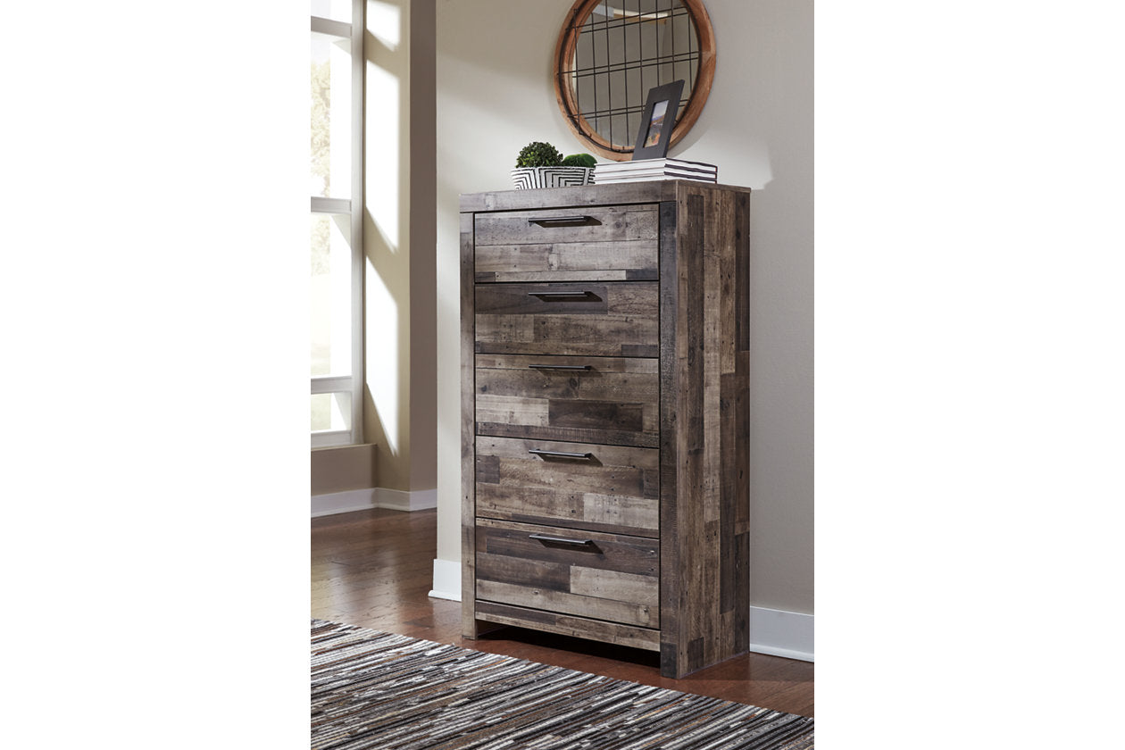 Derekson Multi Gray Chest of Drawers - B200-46 - Luna Furniture - Dallas Store
