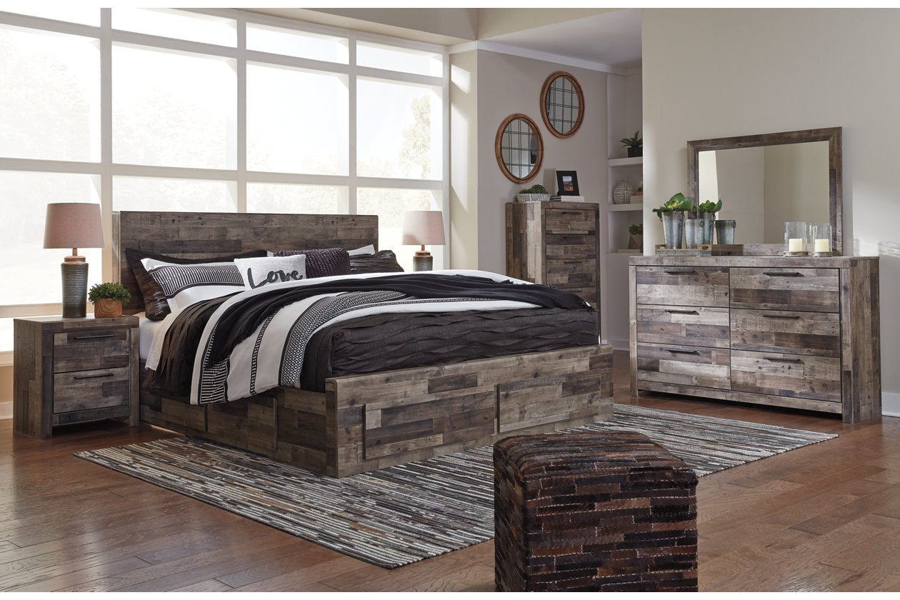 Derekson Multi Gray Chest of Drawers - B200-46 - Luna Furniture - Dallas Store
