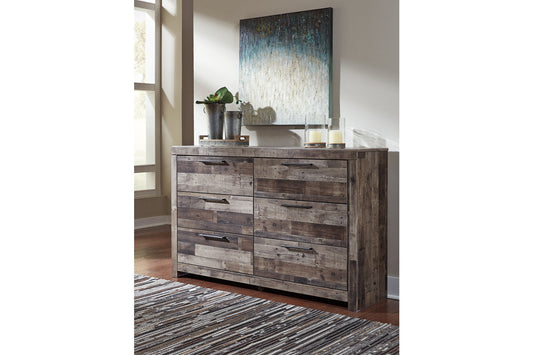 Derekson Multi Gray Dresser - B200-31 - Luna Furniture - Dallas Store