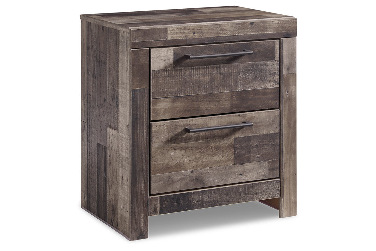 Derekson Multi Gray Nightstand - B200-92 - Luna Furniture - Dallas Store