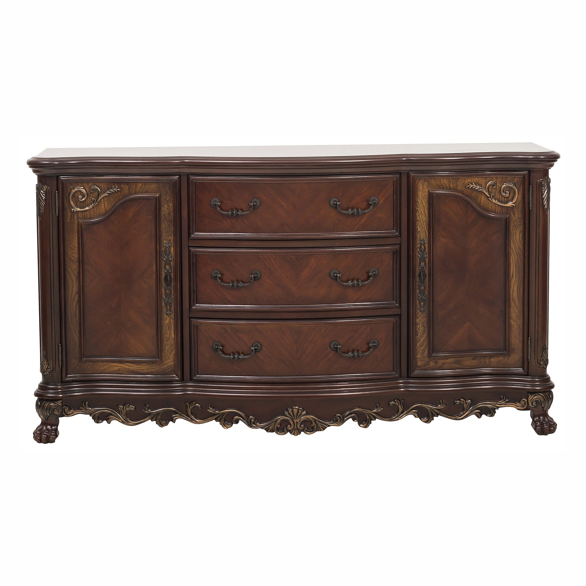 Deryn Park Cherry Buffet - 2243-55 - Luna Furniture - Dallas Store