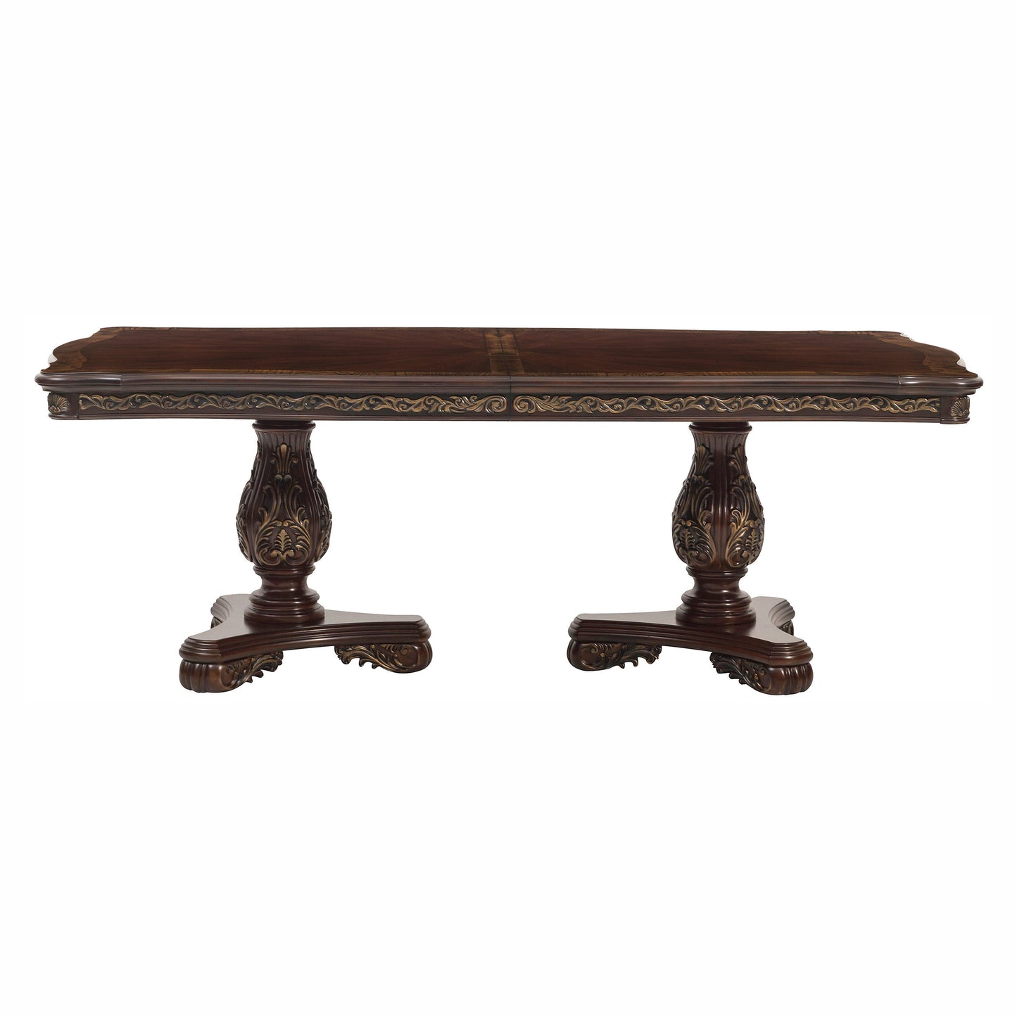 Deryn Park Cherry Extendable Dining Table - SET | 2243-114 | 2243-114B - Luna Furniture - Dallas Store