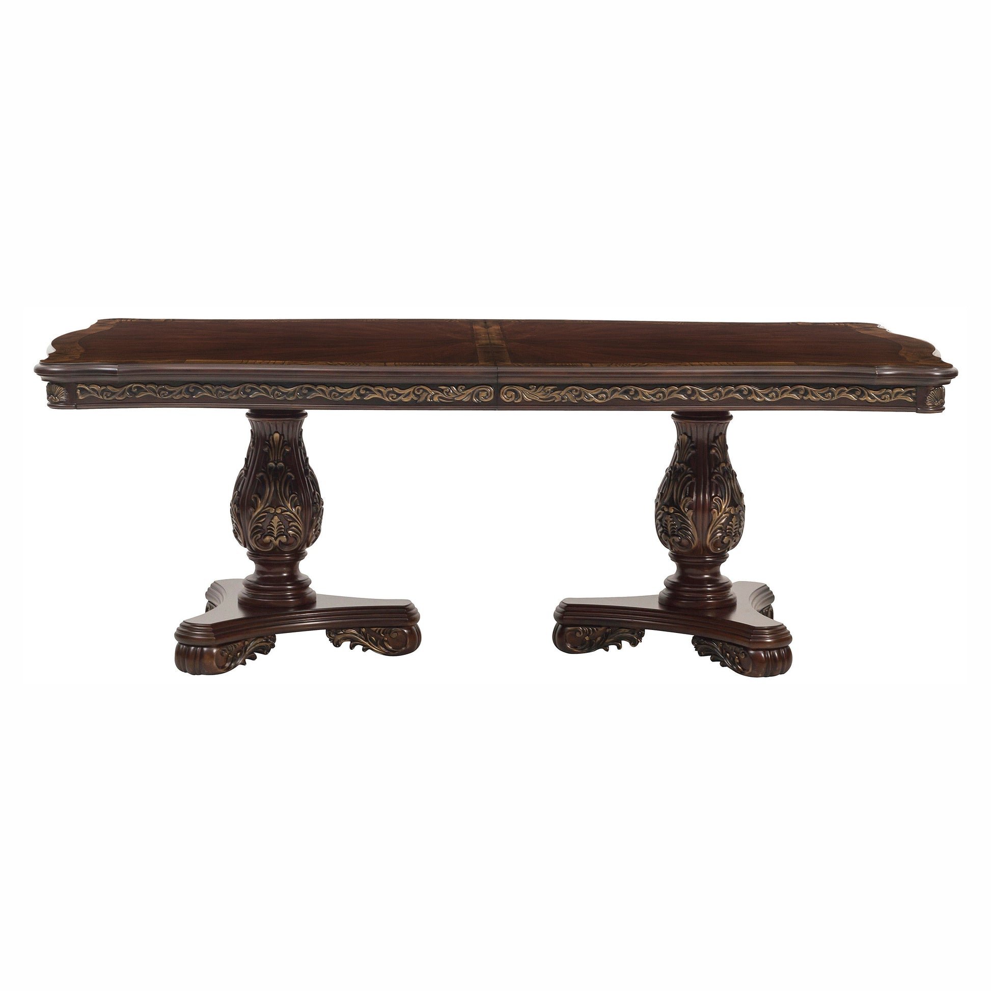 Deryn Park Cherry Extendable Dining Table - SET | 2243-114 | 2243-114B - Luna Furniture - Dallas Store