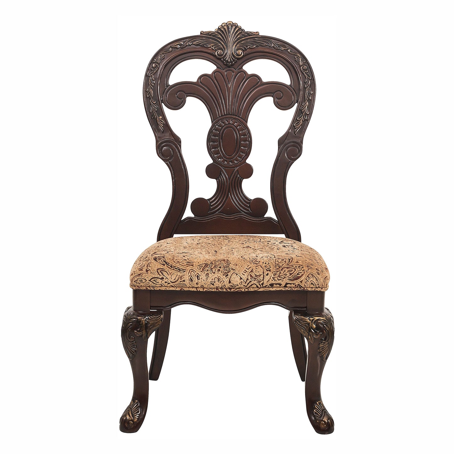 Deryn Park Cherry Side Chair, Set of 2 - 2243S - Luna Furniture - Dallas Store